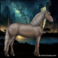 Horse Color:Silver Black 