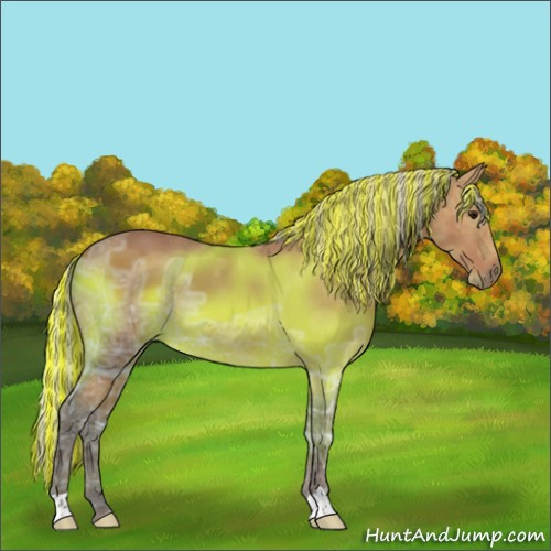 Horse Color:Painted Silver Bay Ice