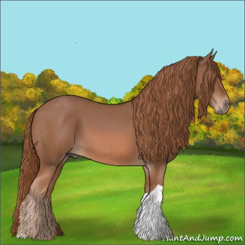 Horse Color:Chestnut Tobiano 