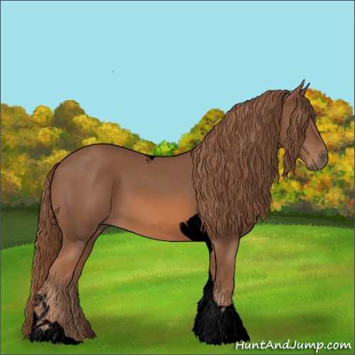 Horse Color:Void Chestnut Tobiano 