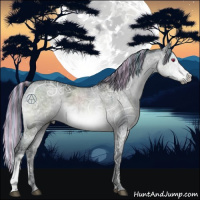 Horse Color:Painted Brown Chinchilla Ice Dun Mushroom 