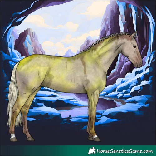 Horse Color:Silver Grullo Ice 