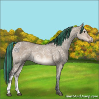Horse Color:Painted Brown Ice Dun 