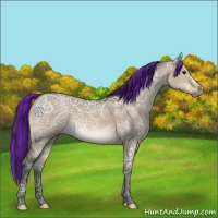 Horse Color:Painted Brown Ice Dun 