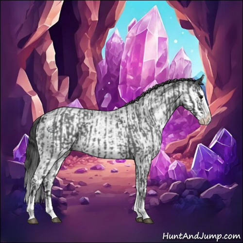 Horse Color:Blue Roan Sabino Splash and White Spotted Black Sabino Splash