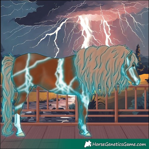 Horse Color:Thunderstruck Chestnut 