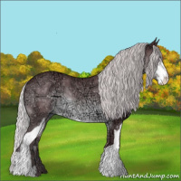 Horse Color:Chocolate Silver Brown Chinchilla Ice Sabino 
