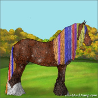 Horse Color:Painted Silver Bay Ice 