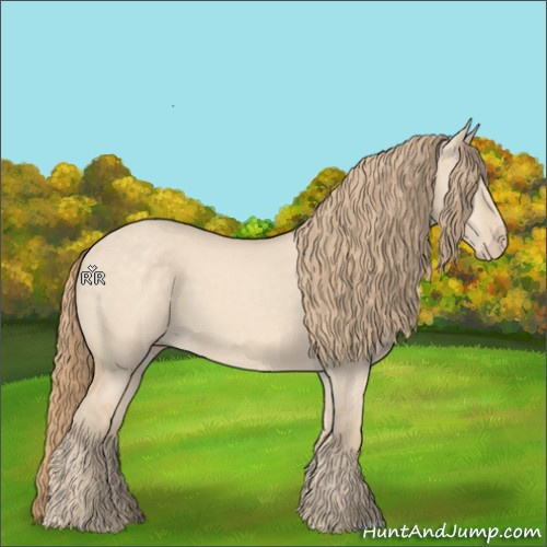 Horse Color:Perlino Dun
