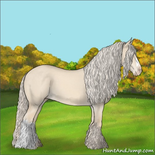 Horse Color:Cremello Dun 