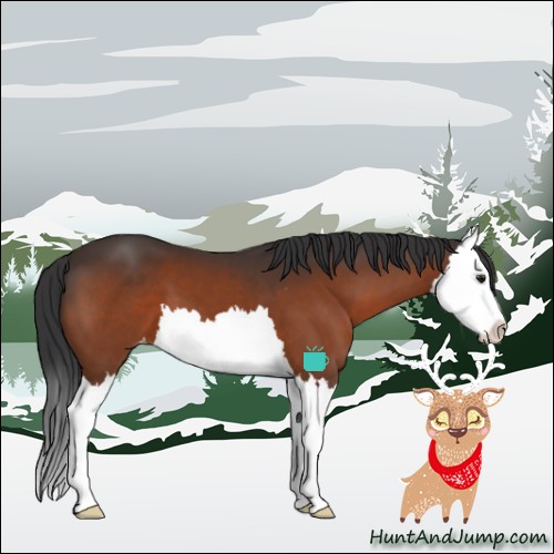 Horse Color:Brown Splash Varnish 