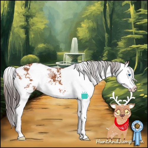 Horse Color:Buckskin Sabino Splash Varnish