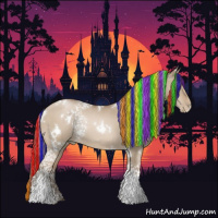 Horse Color:Painted White Spotted Grullo Pearl