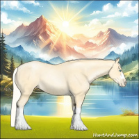 Horse Color:Silver Buckskin Pearl 