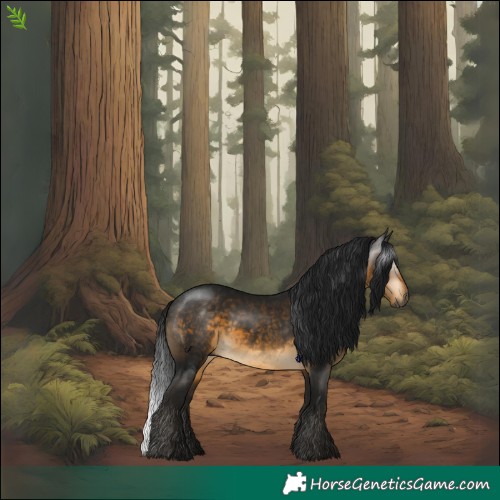 Horse Color:Gray Buckskin 