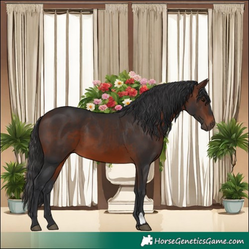 Horse Color:Brown 