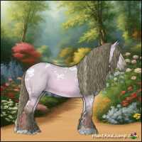 Horse Color:Watercolor White Spotted Red Dun 