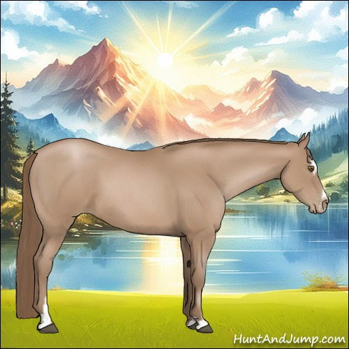 Horse Color:Black Pearl Sabino 