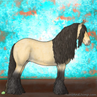 Horse Color:Buckskin Roan 