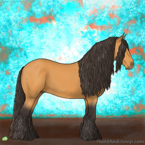 Horse Color:Buckskin 