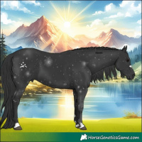 Horse Color:Black 