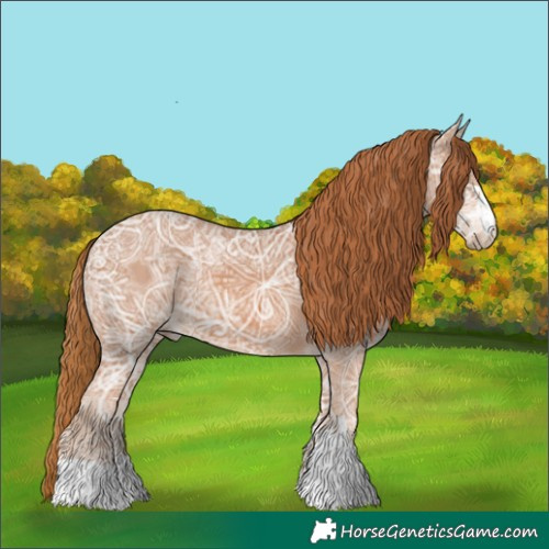 Horse Color:Chestnut Ice 