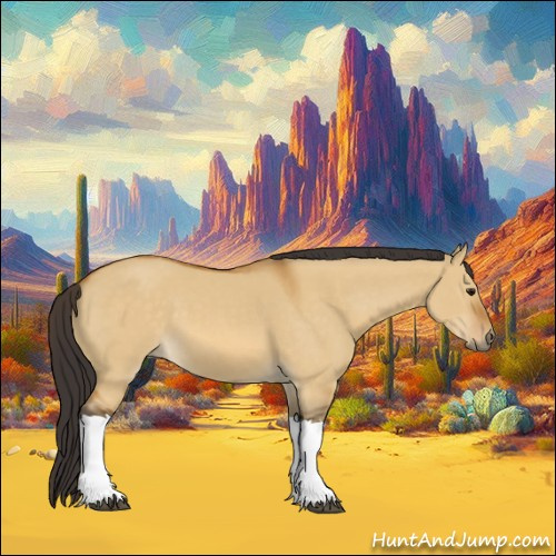 Horse Color:Buckskin Dun
