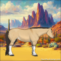 Horse Color:Buckskin Dun 