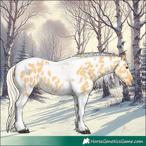 Horse Color:Palomino Dun Tobiano Appaloosa 