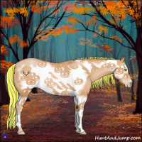 Horse Color:Painted Silver Bay Pearl Splash Frame 