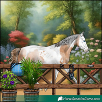 Horse Color:Bay Pearl Sabino Splash Tobiano Rabicano 