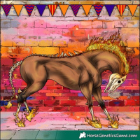 Horse Color:Bay 