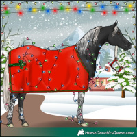 Horse Color:Liver Chestnut Mushroom Tobiano 