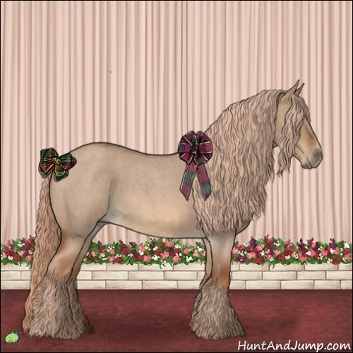 Horse Color:Red Dun Roan 