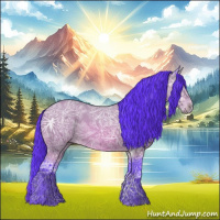 Horse Color:Watercolor Bay Ice 