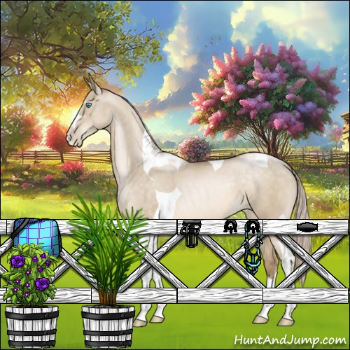 Horse Color:Chocolate Palomino Pearl Dun Sabino Tobiano