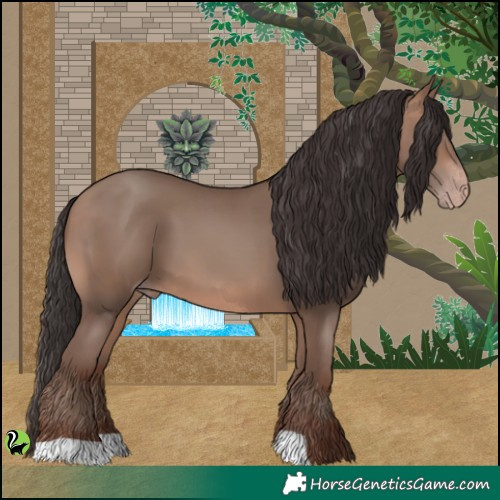 Horse Color:Sable Champagne 