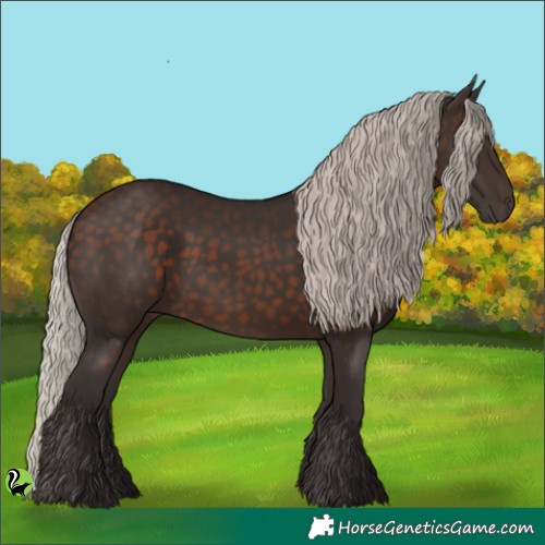 Horse Color:Silver Brown 