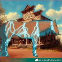Horse Color:Thunderstruck Bay 