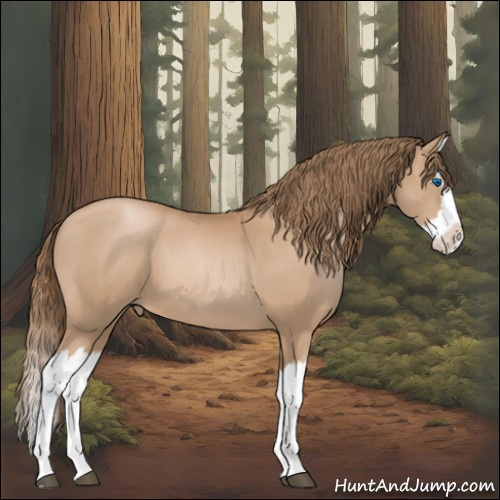 Horse Color:Black Pearl Splash 