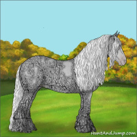 Horse Color:Silver Classic Champagne Chinchilla Ice