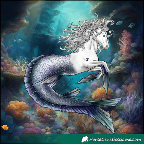 Horse Color:Watercolor Silver Brown Splash Tobiano Appaloosa Rabicano