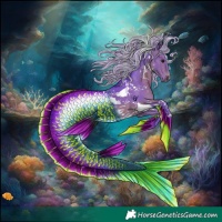 Horse Color:Watercolor White Spotted Silver Brown Tobiano Rabicano 