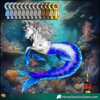 Horse Color:Watercolor White Spotted Silver Brown Chinchilla Splash Tobiano Appaloosa 