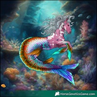 Horse Color:Painted Watercolor White Spotted Silver Brown 