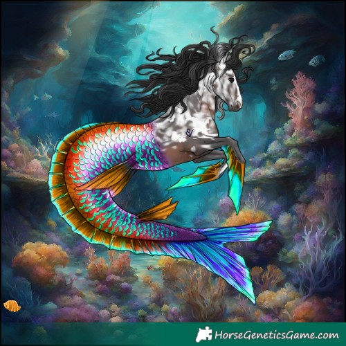 Horse Color:White Spotted Brown Ice 