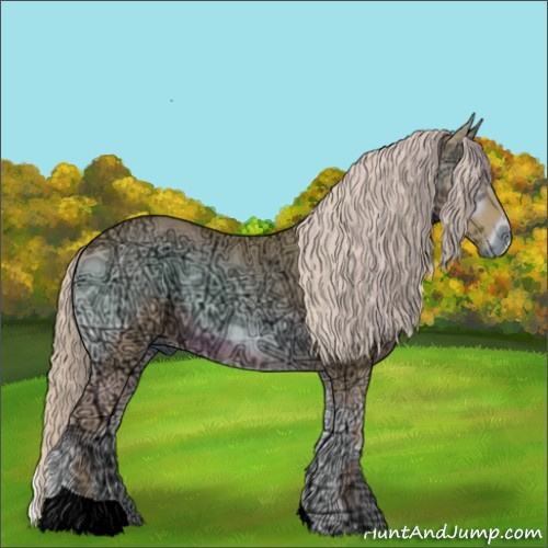 Horse Color:Watercolor Red Onyx Ice