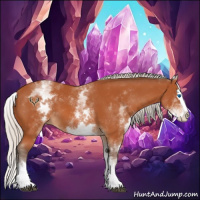 Horse Color:White Spotted Silver Bay Splash 