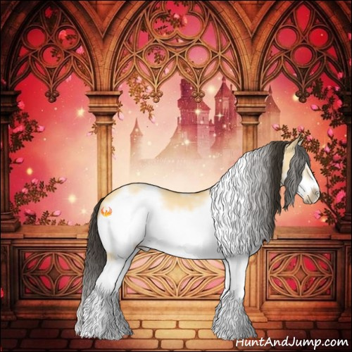 Horse Color:White Spotted Buckskin Dun Splash Frame 