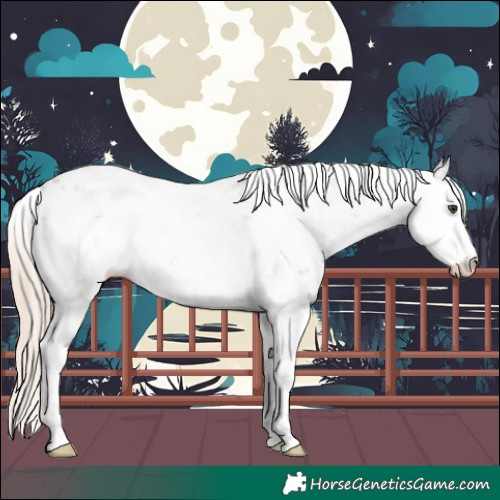 Horse Color:Chocolate Palomino Dun Sabino Rabicano 